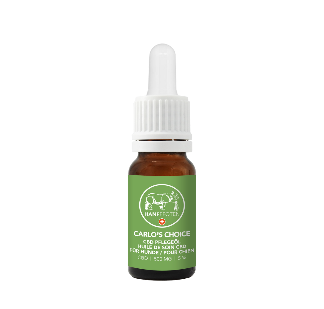 Hanfpfoten Dogs Carlo’s Choice CBD Pflegeöl für Hunde 10ml