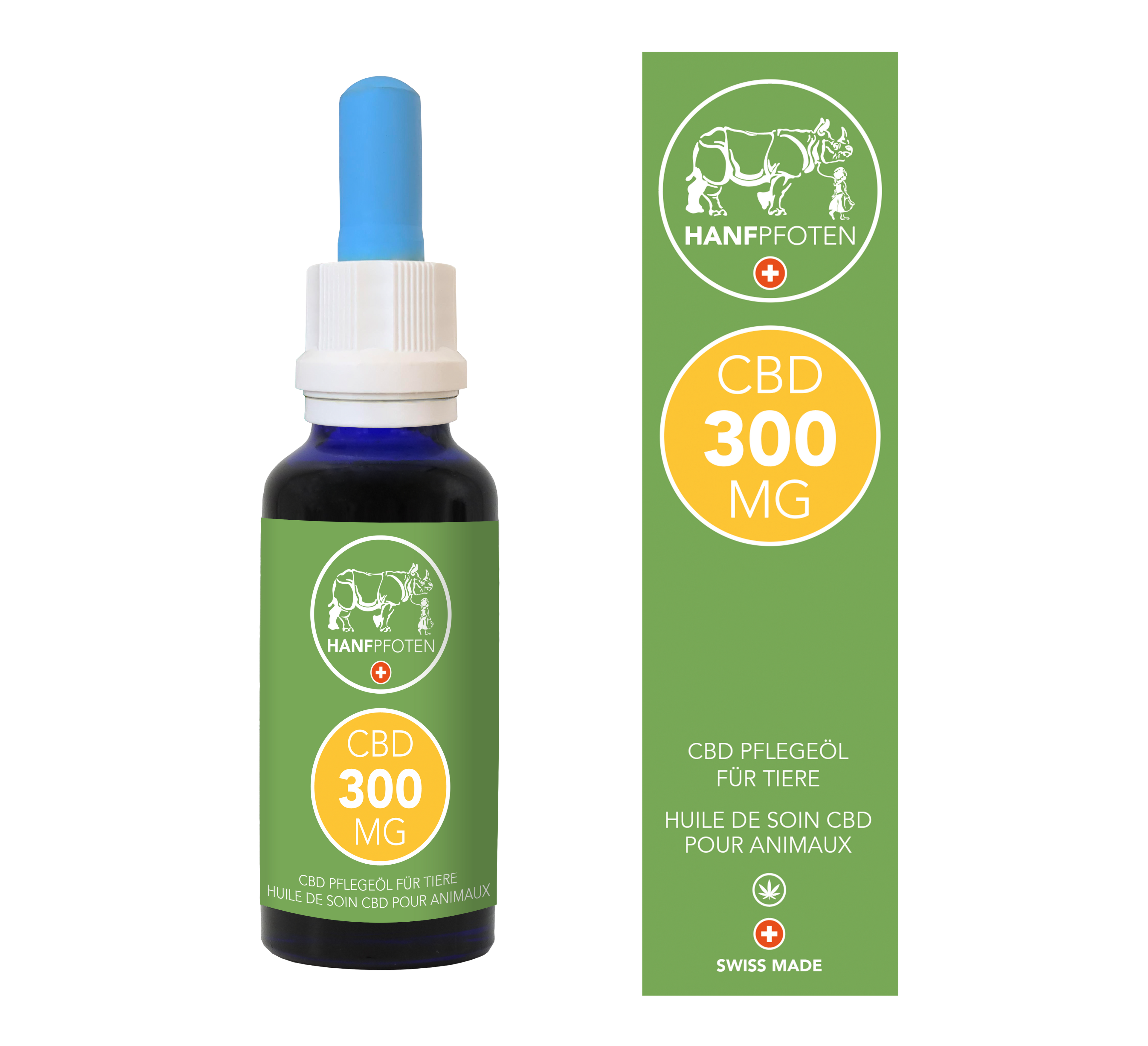 Hanfpfoten 300 CBD Pflegeöl für Tiere 30ml