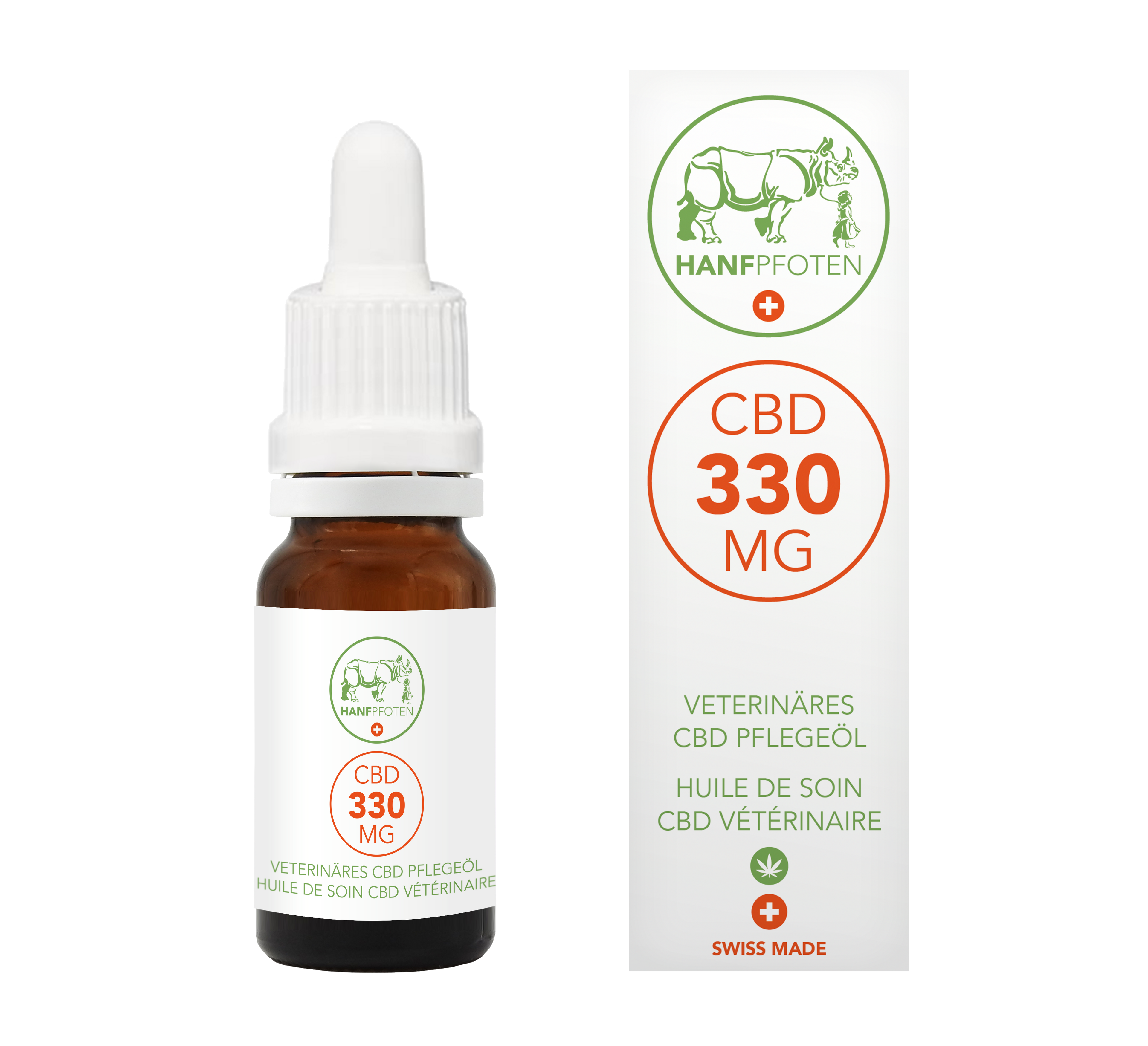 Hanfpfoten 330 CBD Pflegeöl für Tiere 10ml