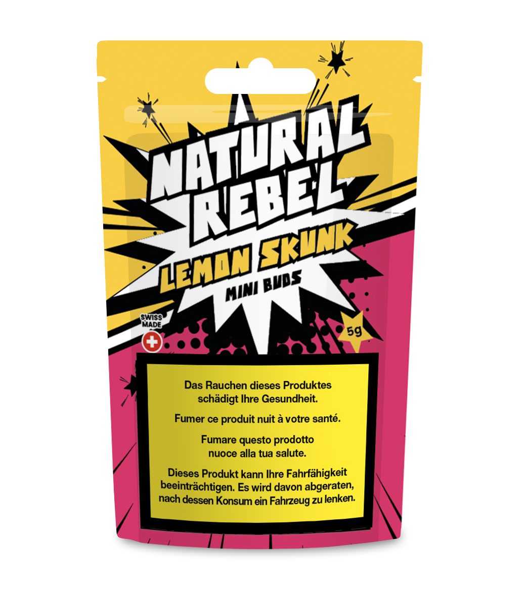 NATURAL REBEL Mini Buds - Lemon Skunk 5g