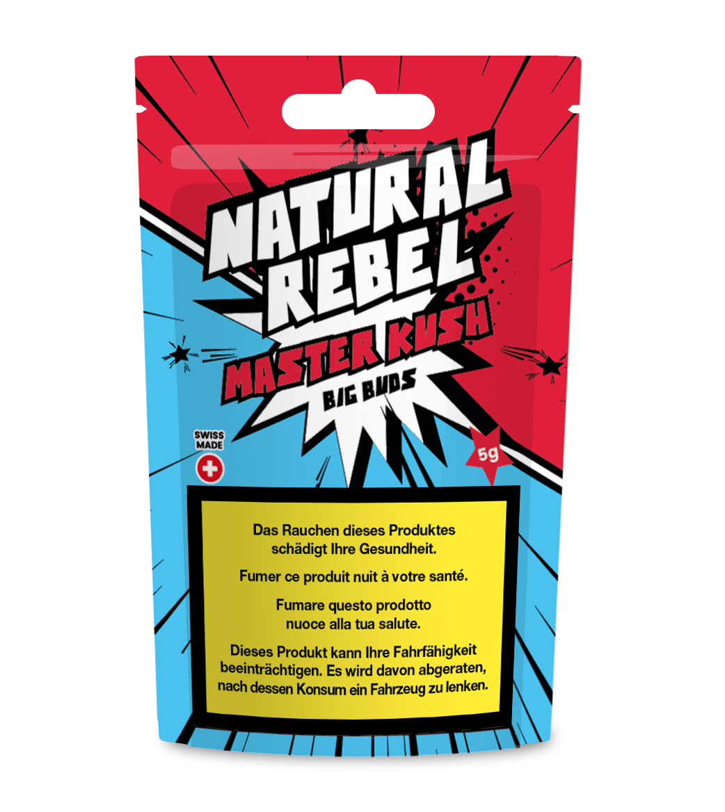 NATURAL REBEL Big Buds - Master Kush 5g