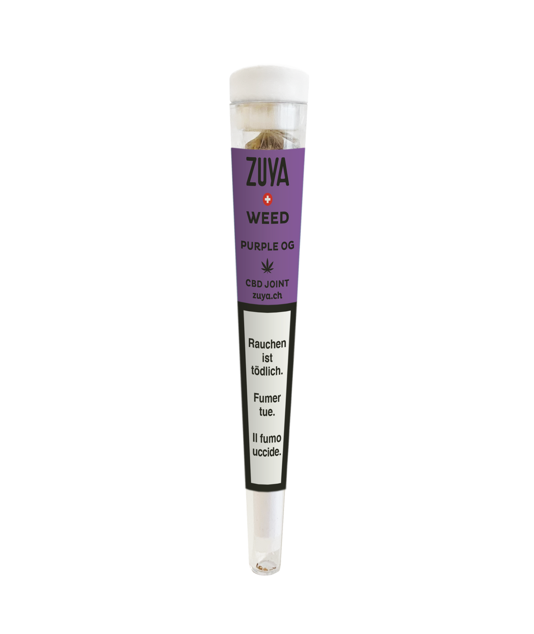 ZUYA Weed Purple OG - CBD Joint
