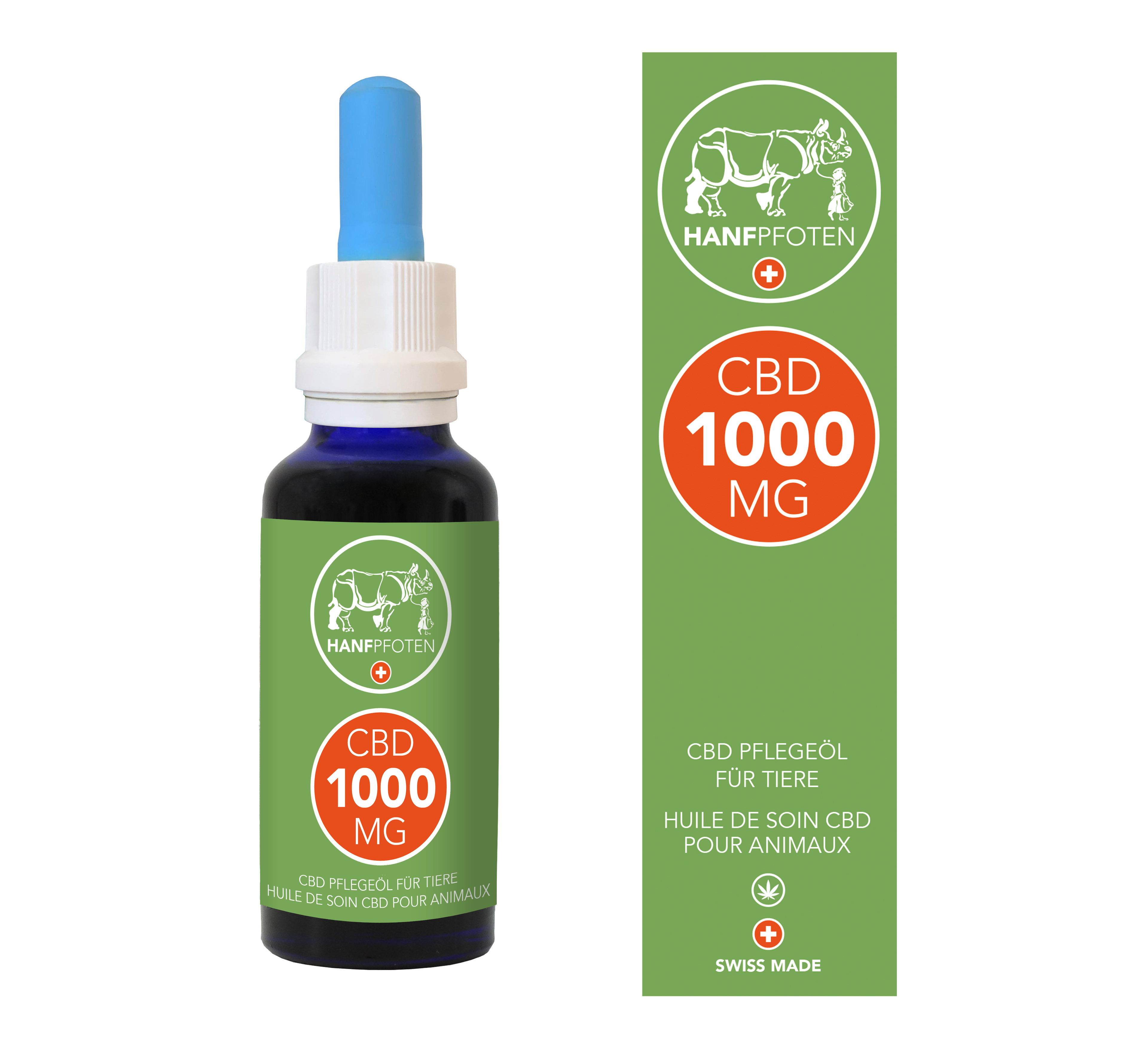 Hanfpfoten 1000 CBD Care oil for Animals 30ml