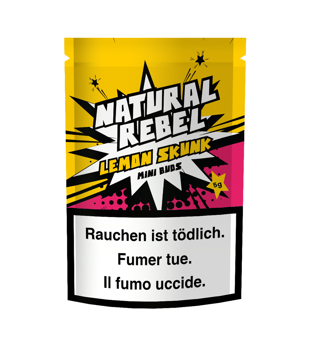 NATURAL REBEL Mini Buds - Lemon Skunk 5g