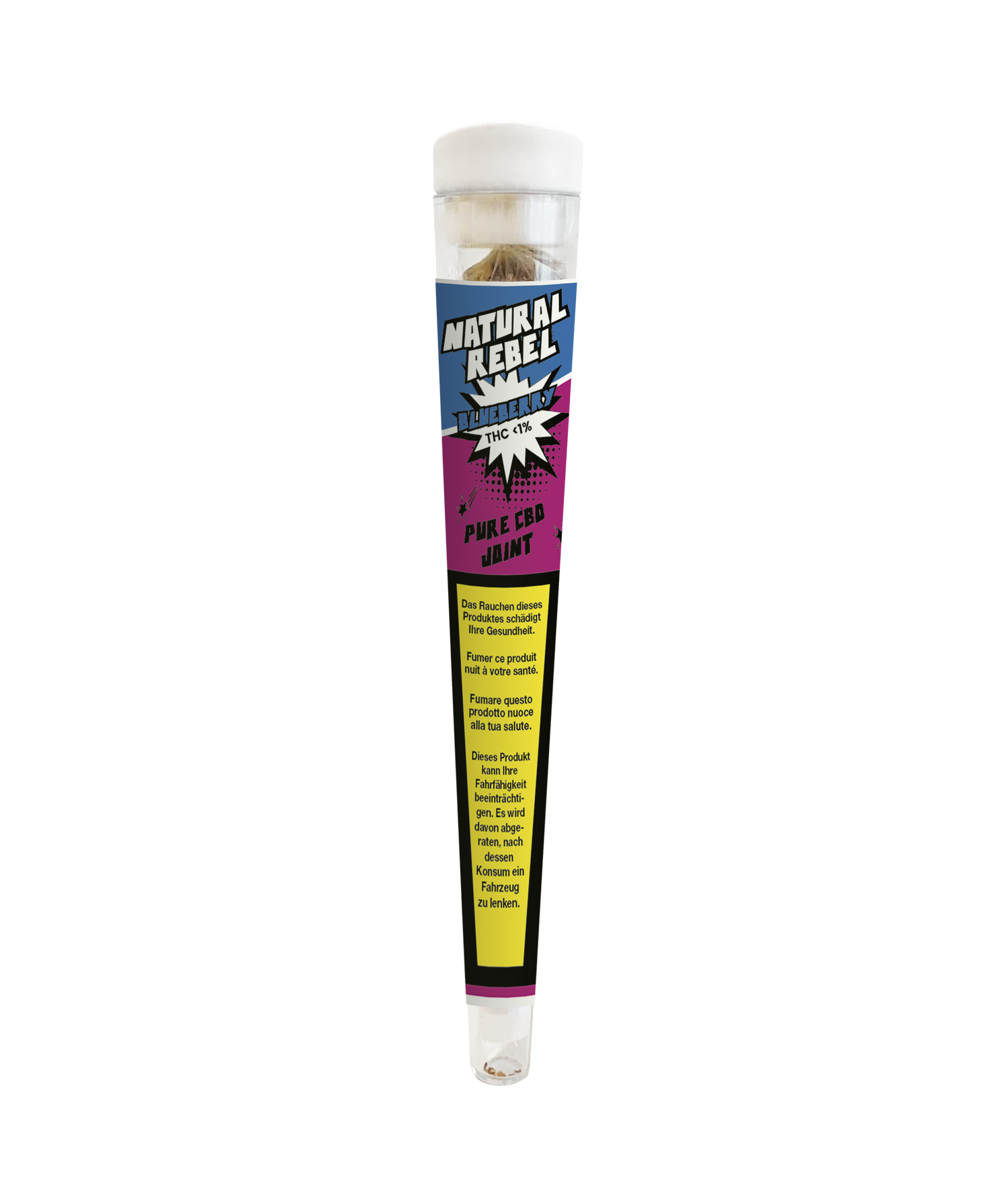 NATURAL REBEL Blueberry - Pure CBD Joint