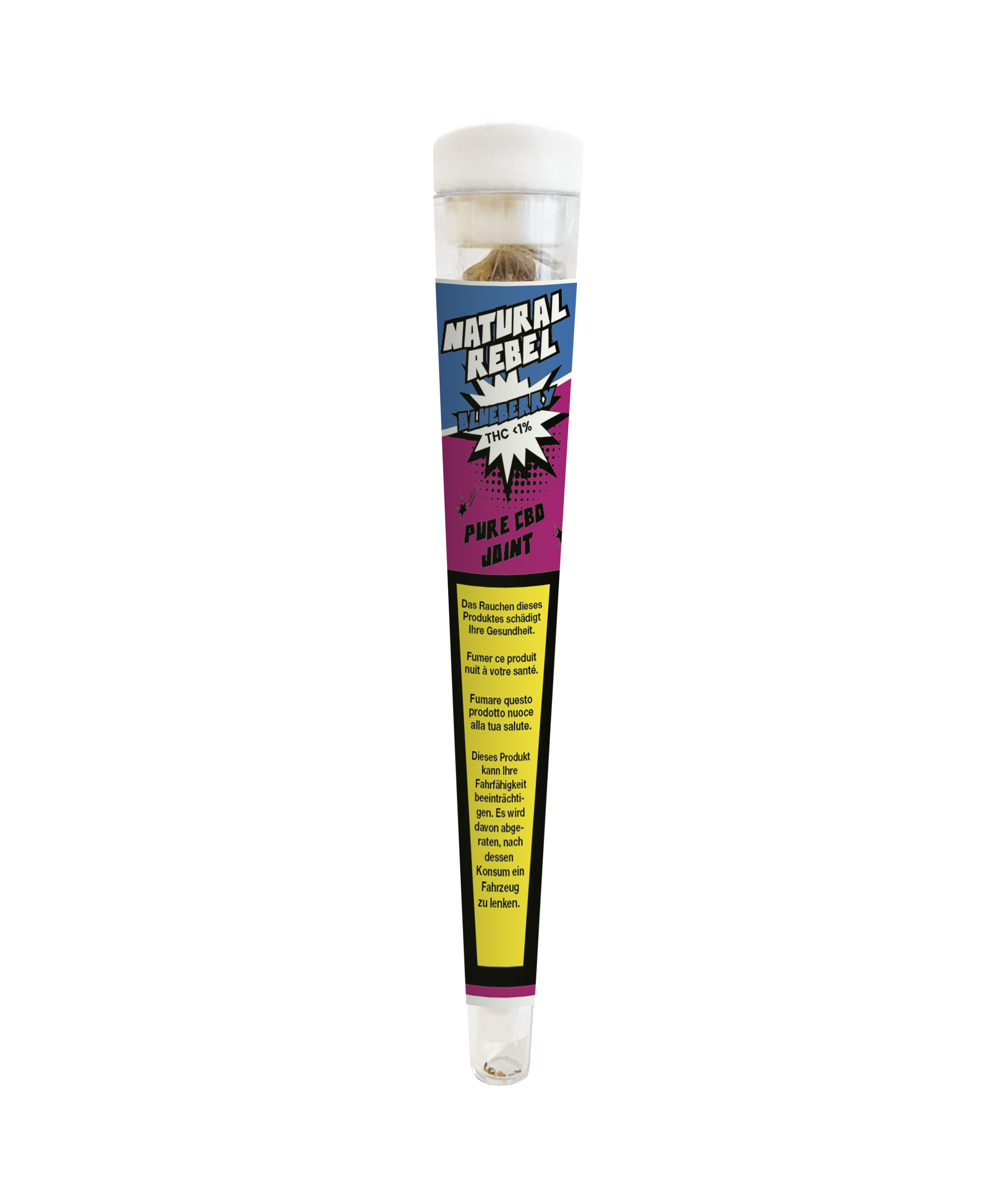 NATURAL REBEL Blueberry - Pure CBD Joint