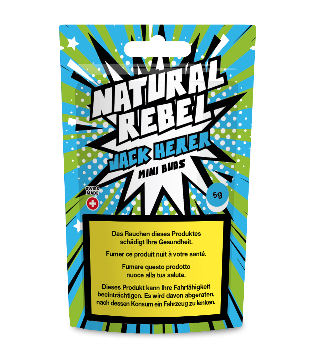 NATURAL REBEL Mini Buds - Jack Herer 5g