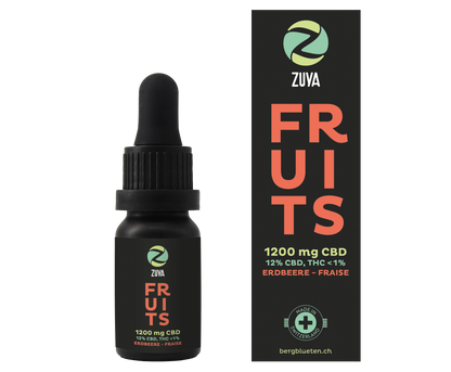 Zuya Fruits 12% CBD olio di fragranza