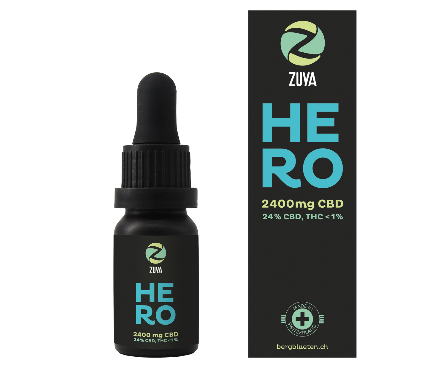 Zuya Hero 24% CBD huile parfumée