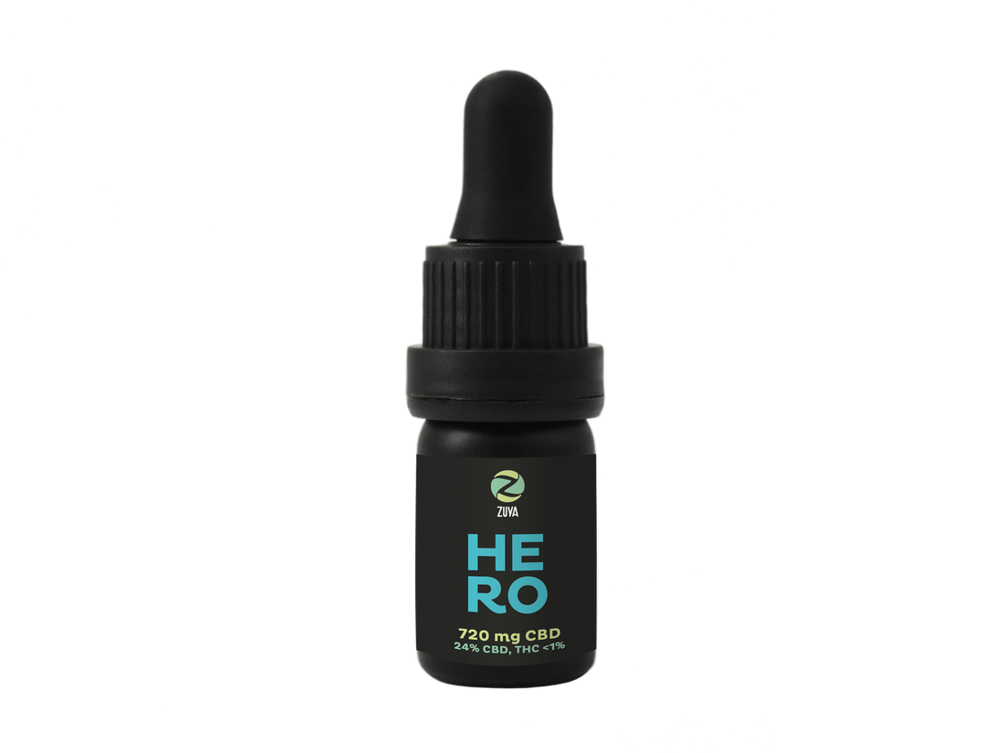 Zuya Hero 24% CBD Duftöl 3ml - Haltbar bis 03.2026