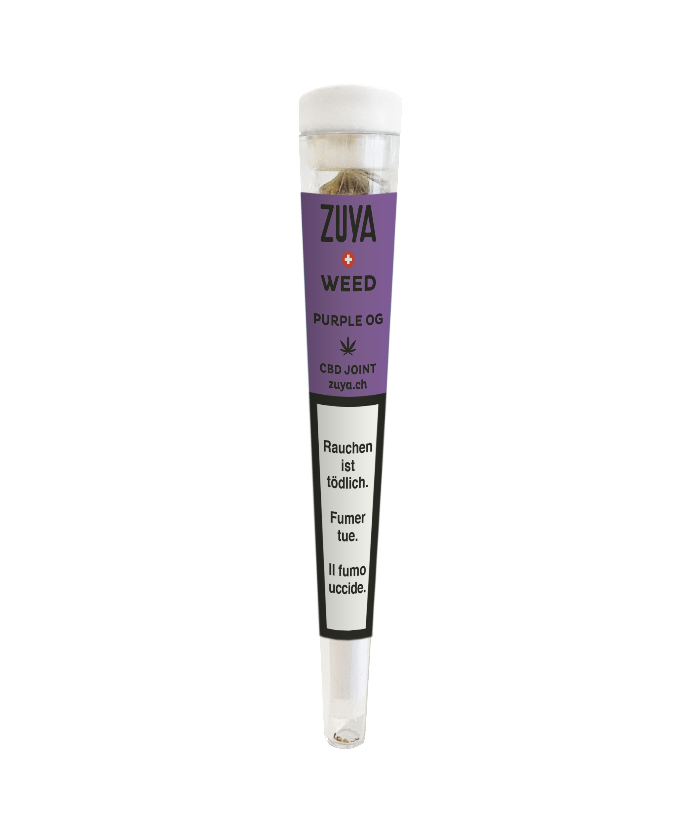 ZUYA Weed Purple OG - CBD Joint