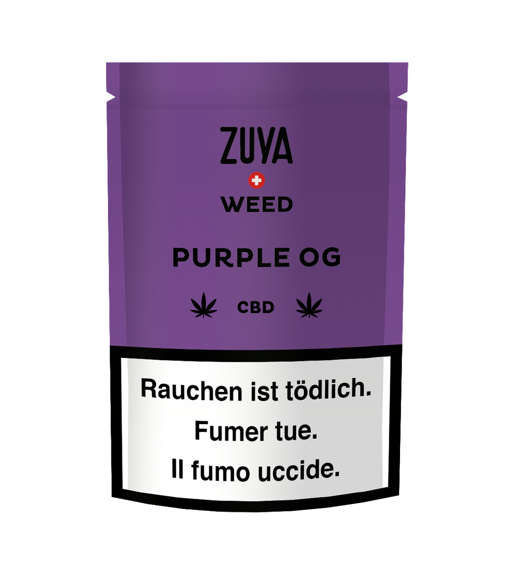 ZUYA Weed PURPLE OG “on the go” - 2g